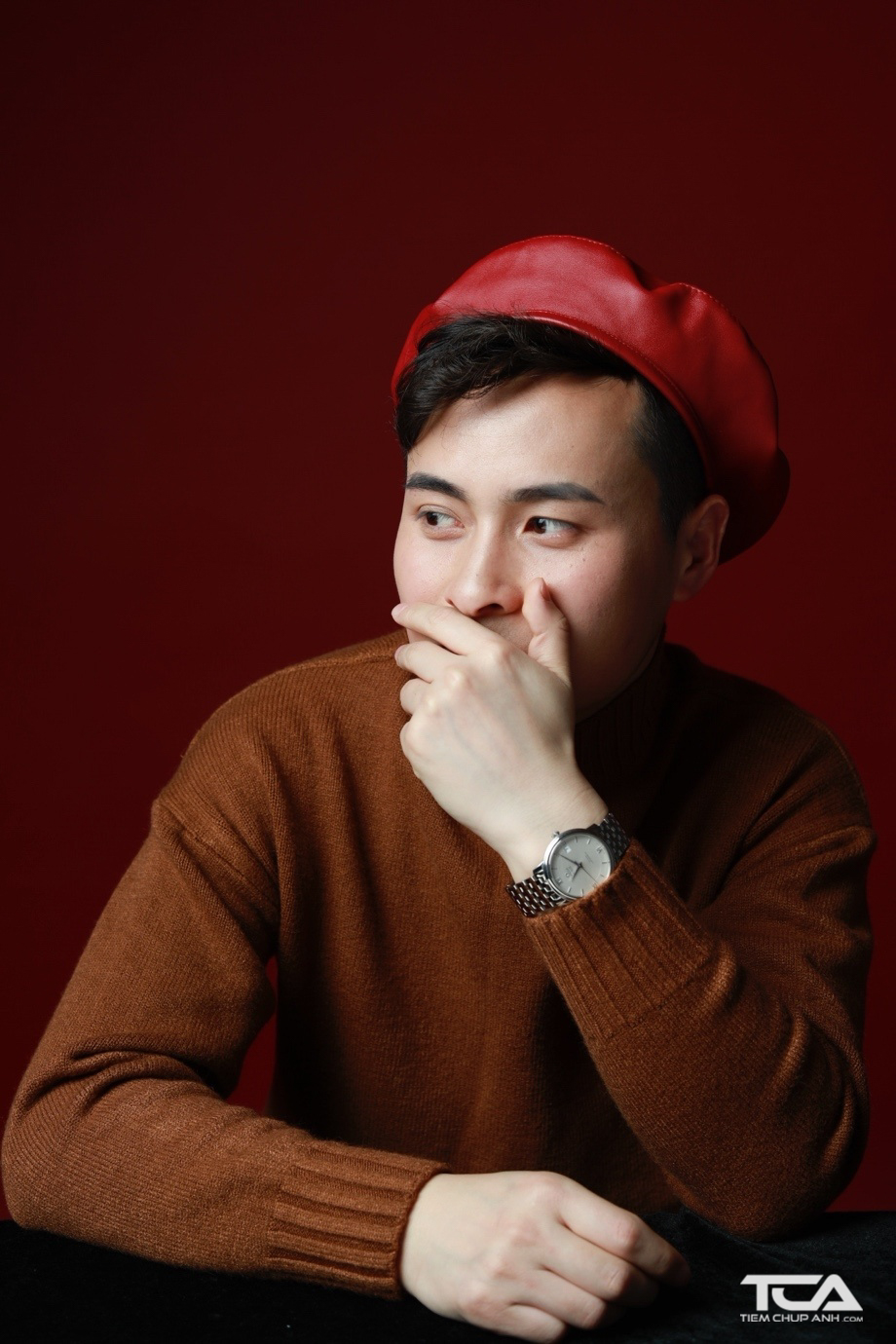 chụp hình chân dung nam